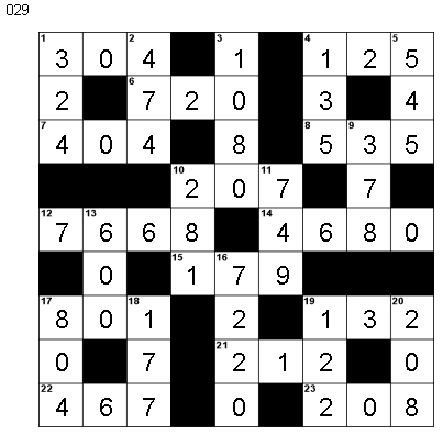 Can you solve it? The crossword that counts itself, Mathematics