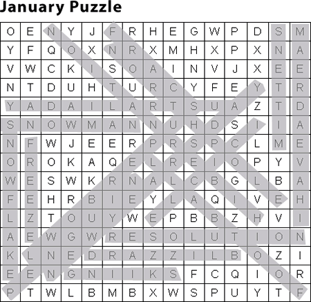 Word Search Puzzle Answers Education World