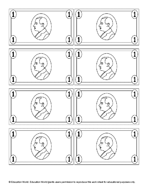 free play money printable template instant download editable fake